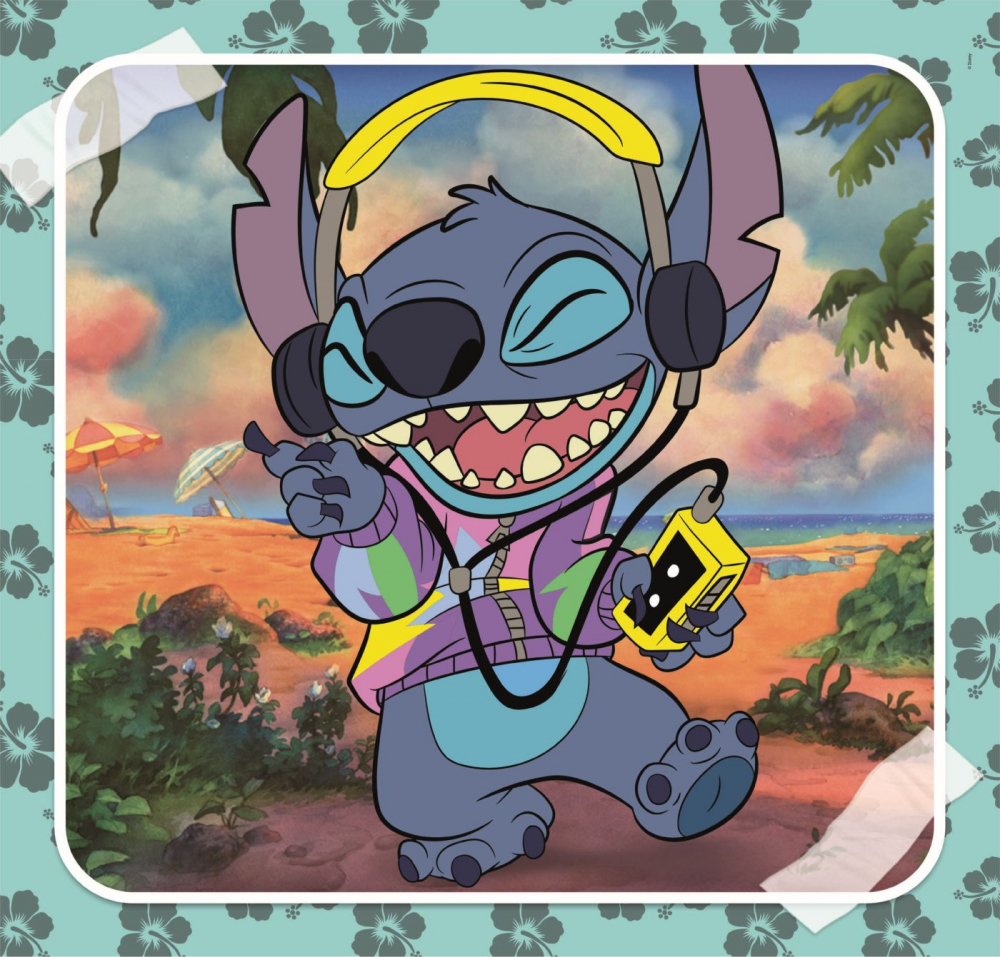 PUZZLE SUPER COLOR DISNEY 3X48 STITCH CLEMENTONI [3]