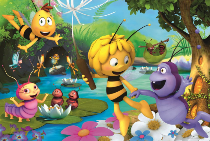 Puzzle Trefl 100 Albinuța Maya și Prietenii  [2]