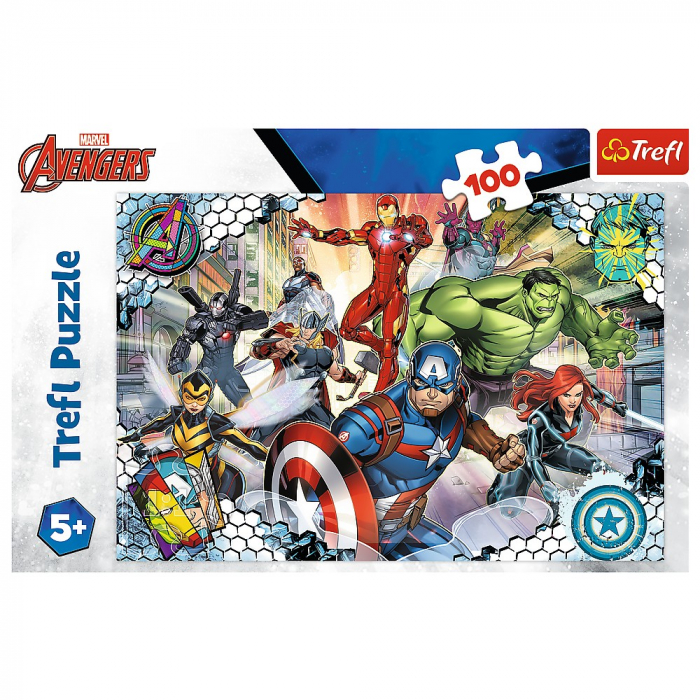Puzzle Trefl 100 Avengers Răzbunătorii Faimoși [3]