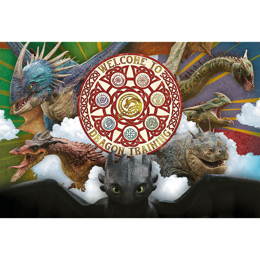 PUZZLE TREFL 100 CUM SA ITI DRESEZI DRAGONUL DRAGONI IN ACTIUNE [2]