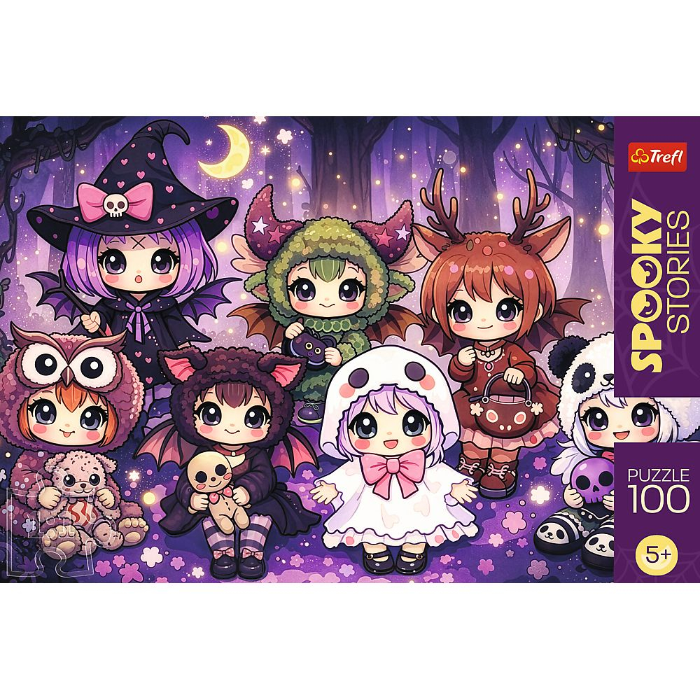 PUZZLE TREFL 100 POVESTI INFRICOSATOARE ECHIPA VRAJITOAREA PADURII [3]