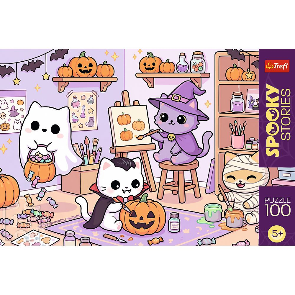 PUZZLE TREFL 100 POVESTI INFRICOSATOARE MICUL ATELIER DE MAGIE [3]