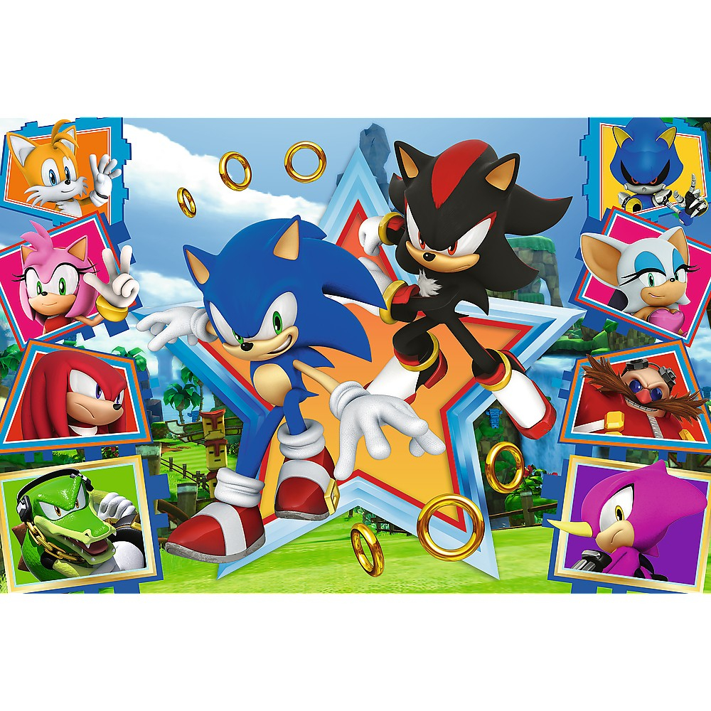 Puzzle Trefl 100 Sonic, Minunata Lume a Lui Sonic [2]