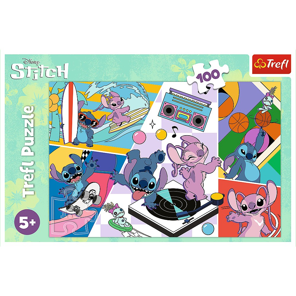 Puzzle Trefl 100 Stitch Amintirile Lui Stitch [3]