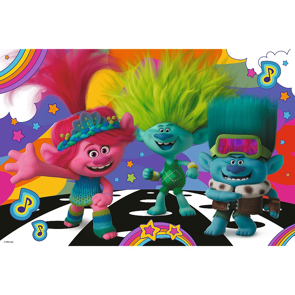Puzzle Trefl 100 Trolls, Minunata Lume a Trolilor [2]