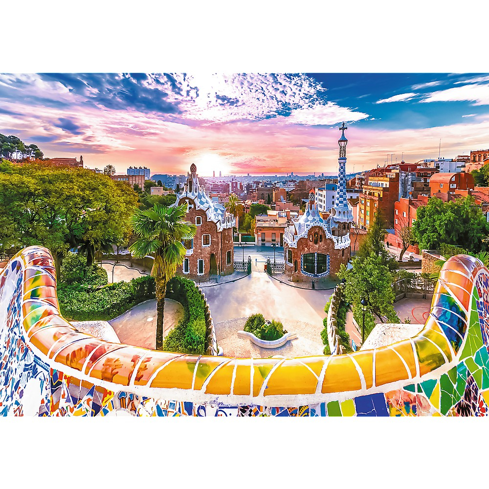 Puzzle Trefl 1000 Apus Peste Barcelona [2]
