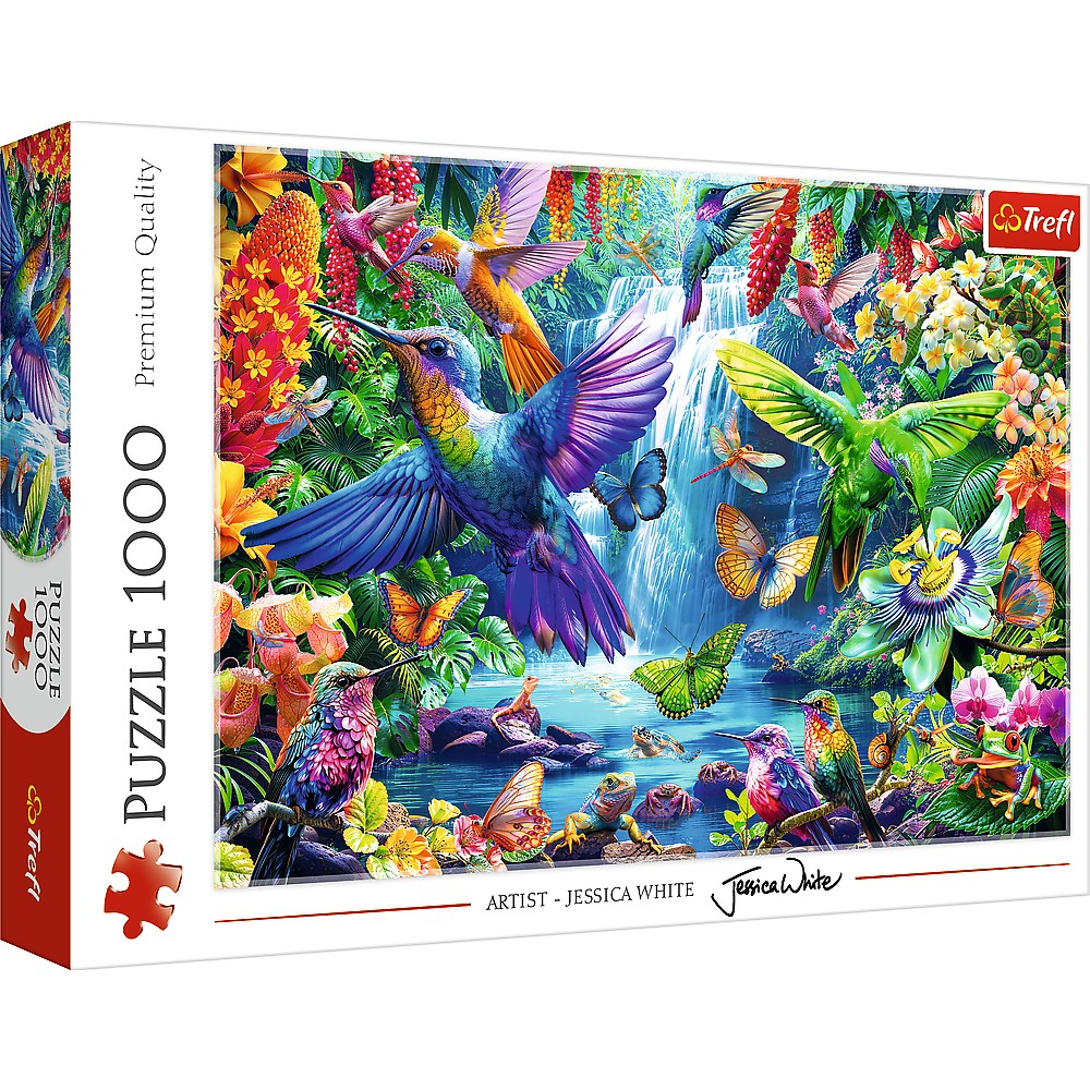 PUZZLE TREFL 1000 COLIBRI TROPICALI [1]