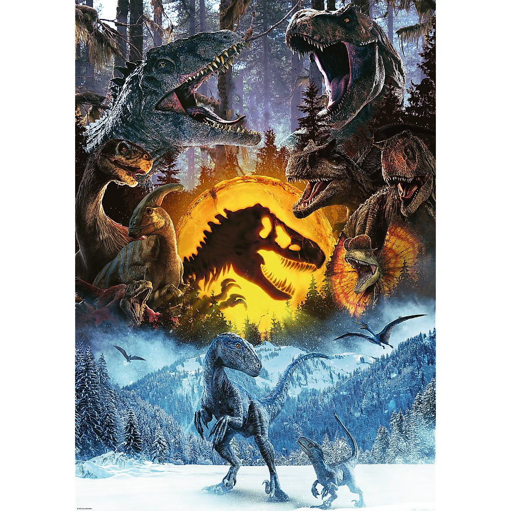 PUZZLE TREFL 1000 JURASSIC WORLD IN LUMEA JURASSIC PARK [2]