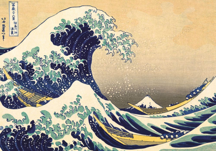 Puzzle Trefl 1000 Marele Val de la Kanagawa  [2]