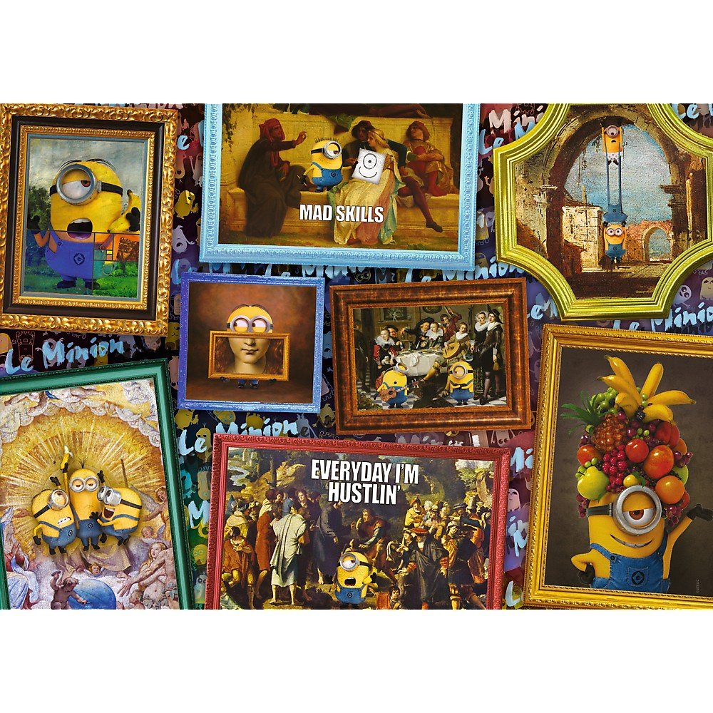 Puzzle Trefl 1000 - Minionii [2]