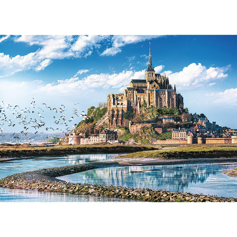 Puzzle Trefl 1000 Mont Saint Michel [2]