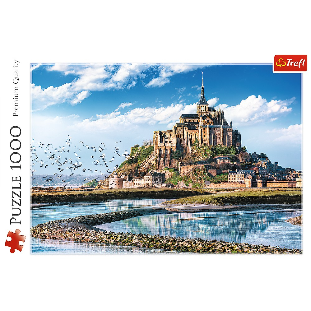 Puzzle Trefl 1000 Mont Saint Michel [3]