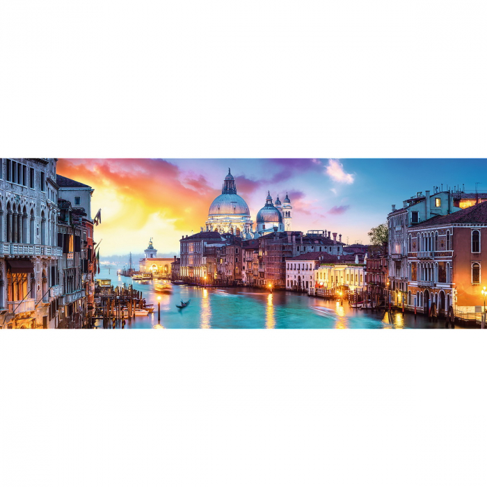 Puzzle Trefl 1000 Panorama Canal Grande, Veneția  [2]