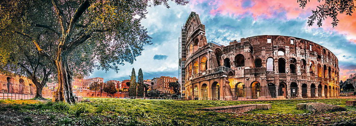 Puzzle Trefl 1000 Panorama Coloseumul la Răsărit  [2]