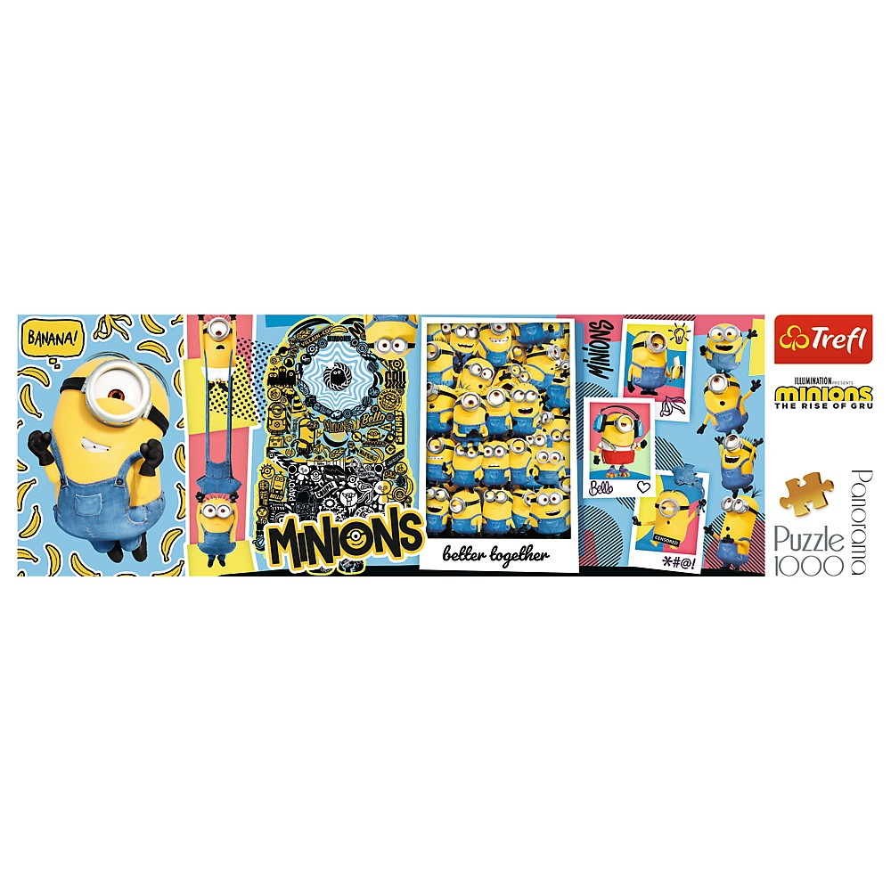 Puzzle Trefl 1000 - Panorama Minionii [3]