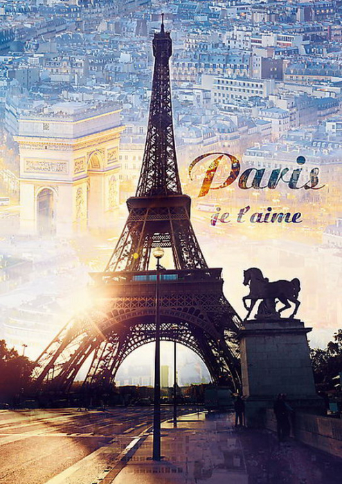 Puzzle Trefl 1000 Paris în Zori  [2]
