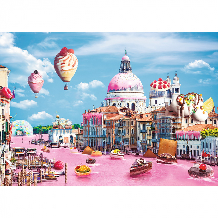 Puzzle Trefl 1000 Prajiturele la Veneția  [2]