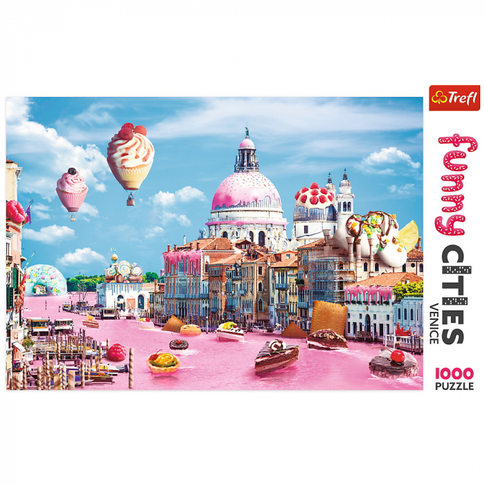 Puzzle Trefl 1000 Prajiturele la Veneția  [3]