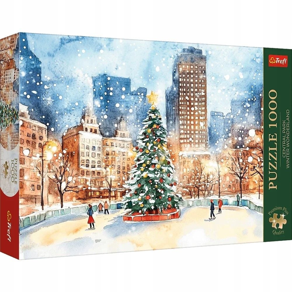 PUZZLE TREFL 1000 PREMIUM PLUS CENTRAL PARK USA WINTER WONDERLAND [1]