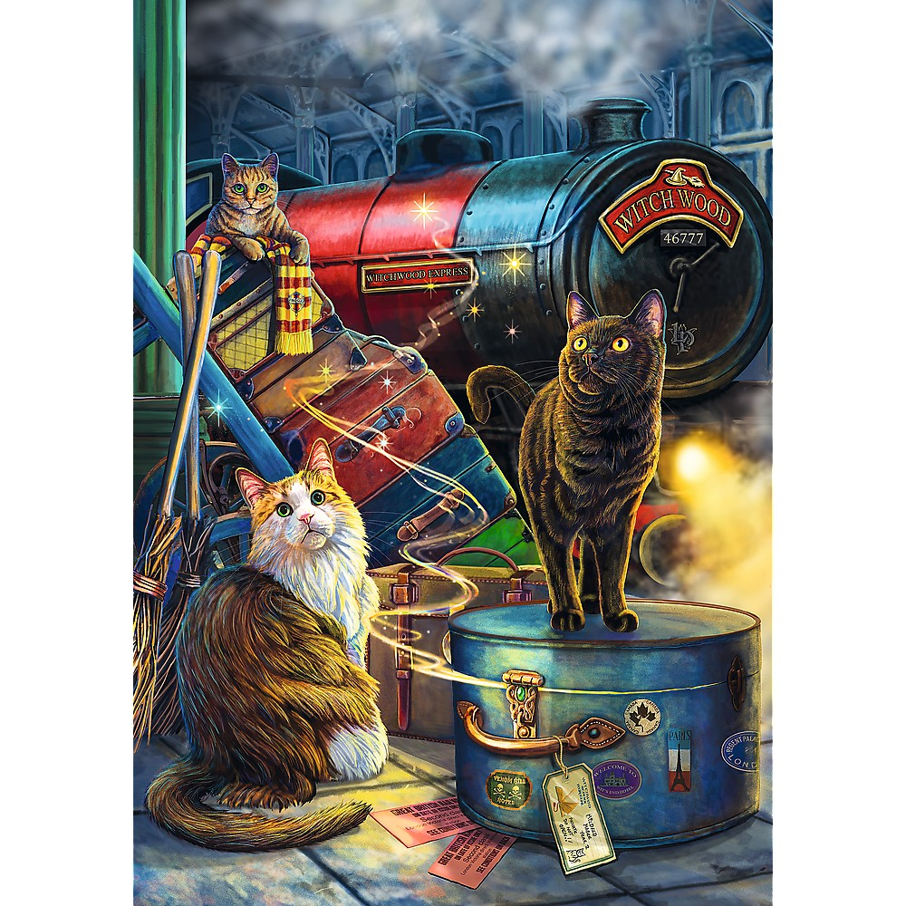 PUZZLE TREFL 1000 PREMIUM PLUS EXPRESUL VRAJITOR [2]