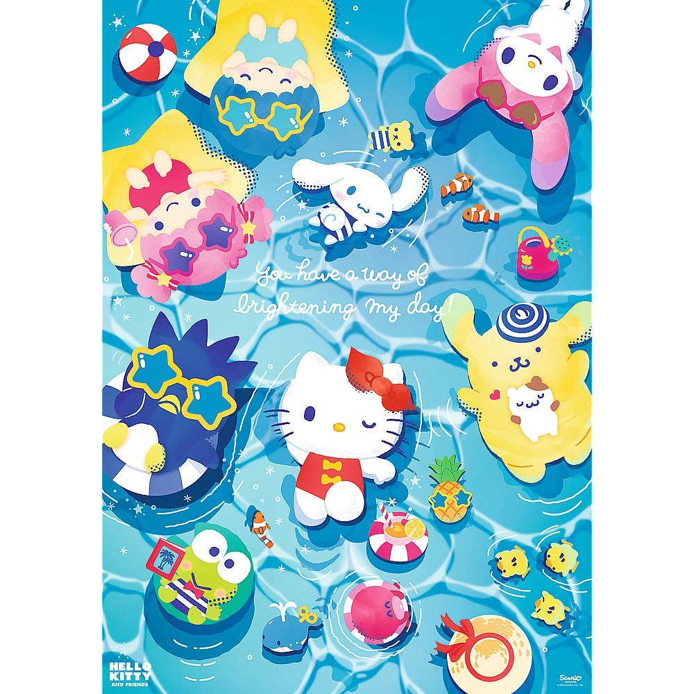 PUZZLE TREFL 1000 PREMIUM PLUS HELLO KITTY RELAXARE DE VARA [2]