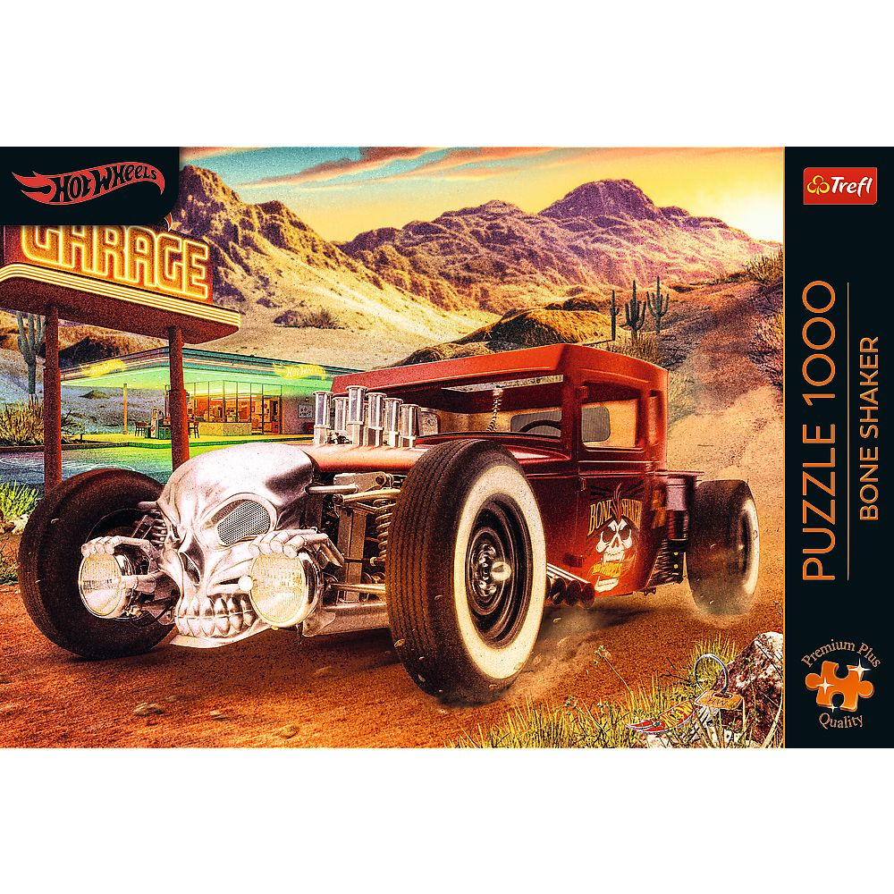 PUZZLE TREFL 1000 PREMIUM PLUS HOT WHEELS BONE SHAKER [3]
