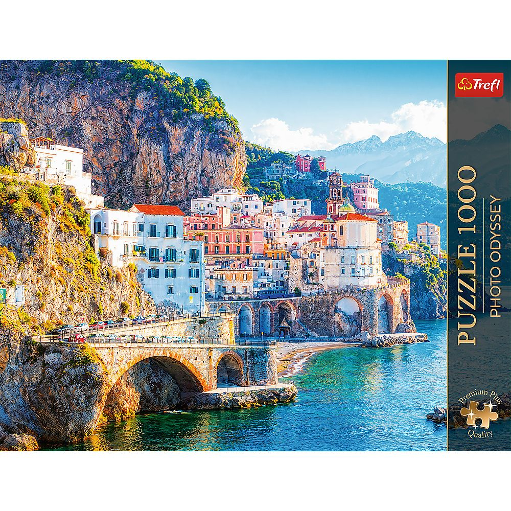 PUZZLE TREFL 1000 PREMIUM PLUS PHOTO ODYSSEY AMALFI ITALIA [3]
