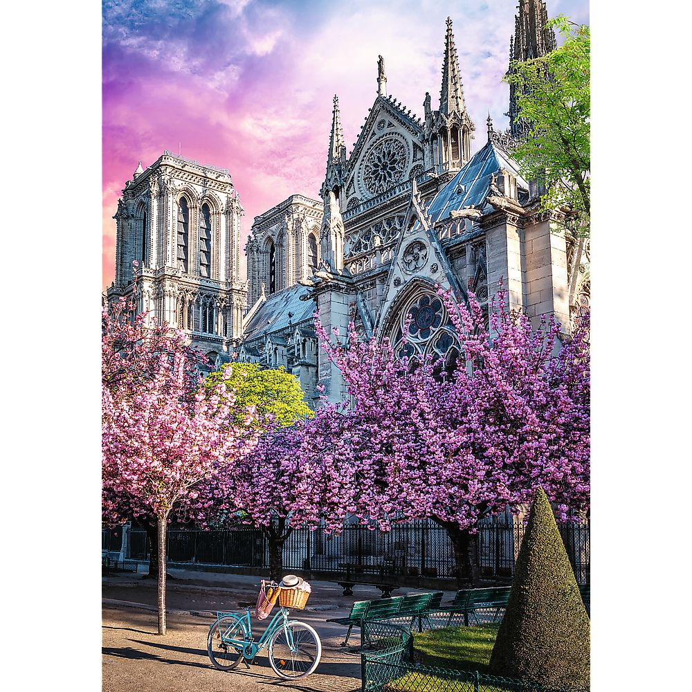 PUZZLE TREFL 1000 PREMIUM PLUS PHOTO ODYSSEY CATEDRALA NOTRE DAME PARIS [2]