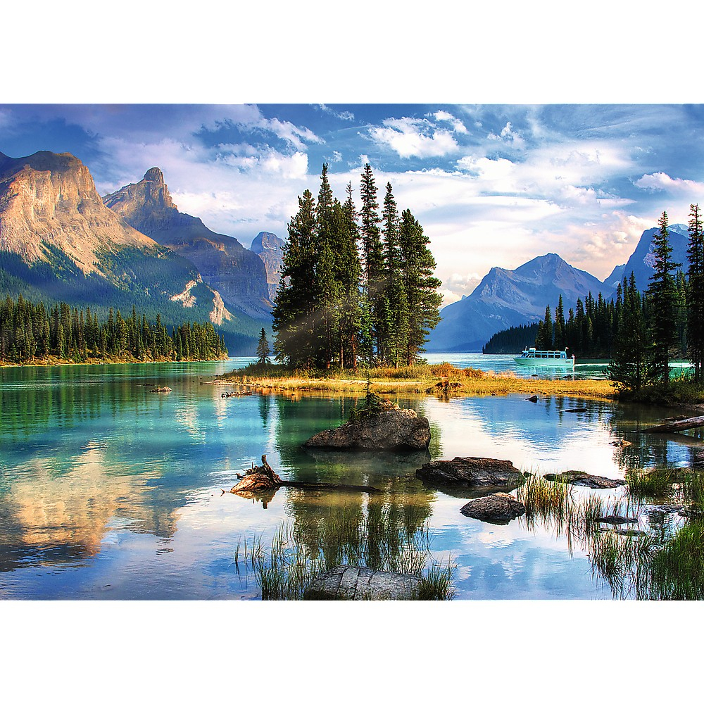 PUZZLE TREFL 1000 PREMIUM PLUS PHOTO ODYSSEY INSULA SPIRITULUI CANADA [2]