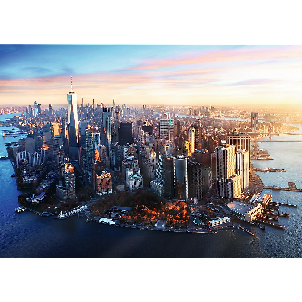 PUZZLE TREFL 1000 PREMIUM PLUS PHOTO ODYSSEY MANHATTAN NEW YORK [2]