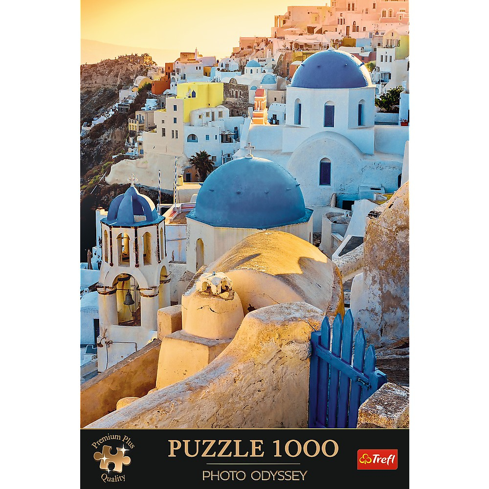 PUZZLE TREFL 1000 PREMIUM PLUS PHOTO ODYSSEY SANTORINI [3]