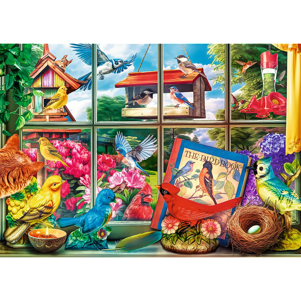 PUZZLE TREFL 1000 PREMIUM PLUS TEA TIME LUMEA PASARILOR [2]