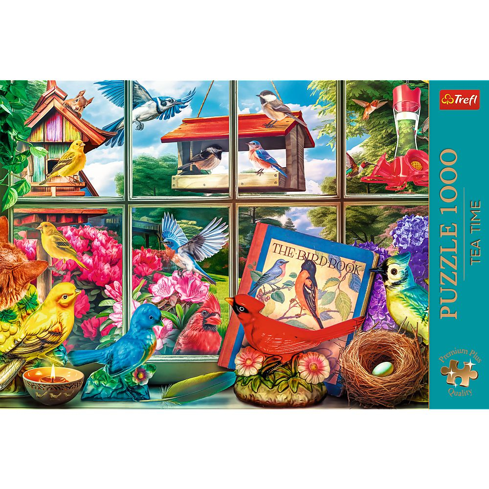 PUZZLE TREFL 1000 PREMIUM PLUS TEA TIME LUMEA PASARILOR [3]