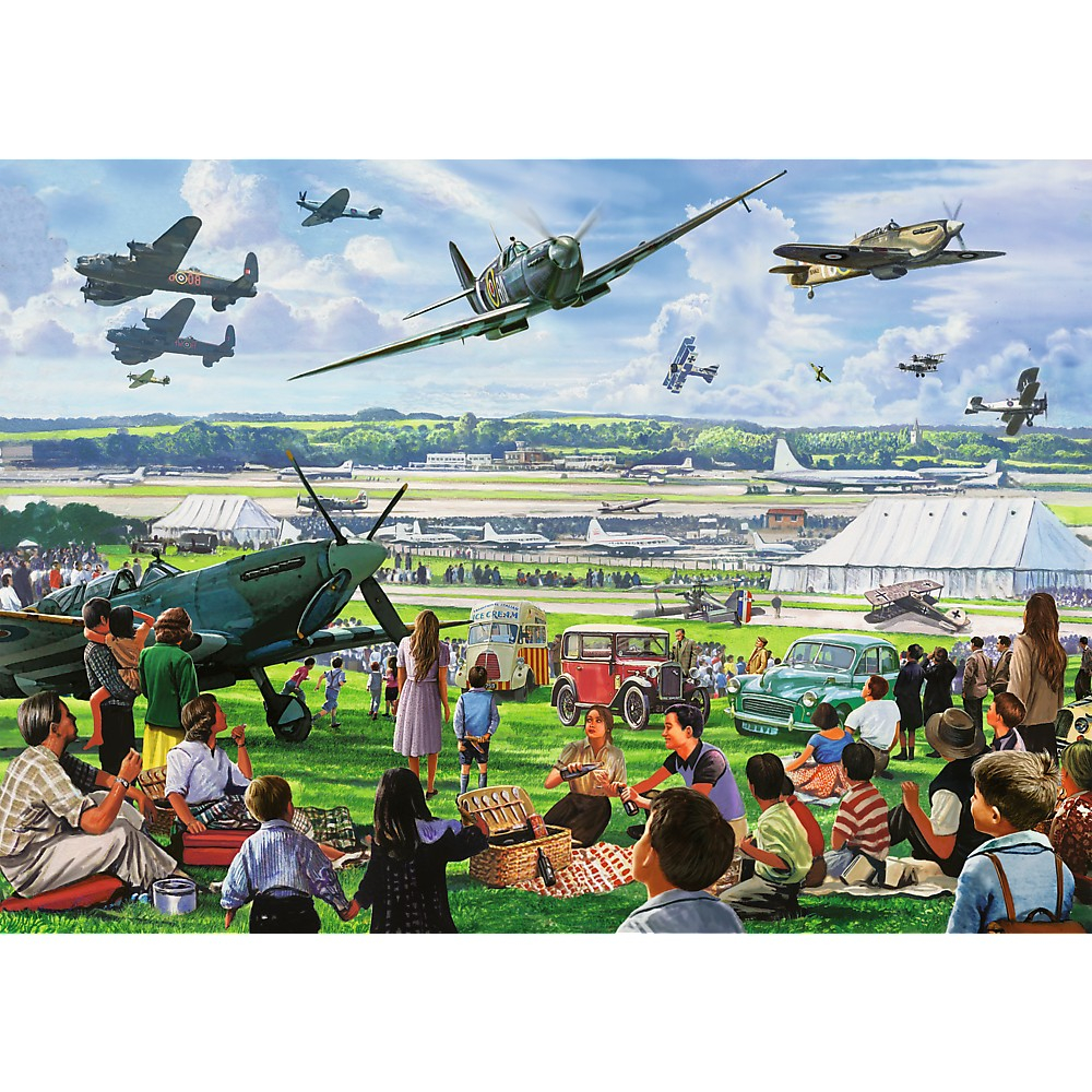 PUZZLE TREFL 1000 PREMIUM PLUS TEA TIME SHOW AERIAN [2]