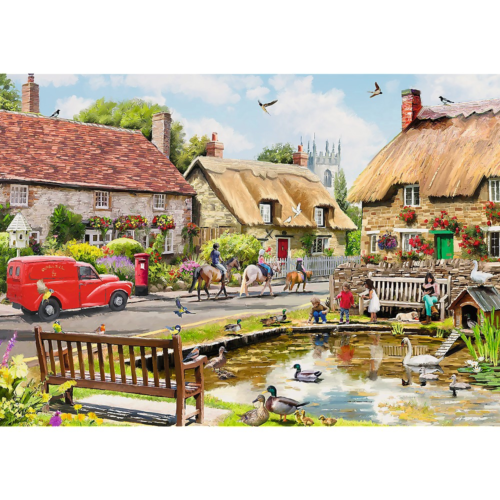 PUZZLE TREFL 1000 PREMIUM PLUS TEA TIME VARA LA SAT [2]