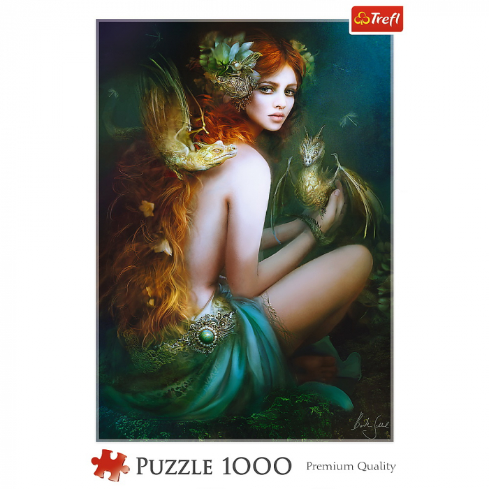 Puzzle Trefl 1000 Prietena cu Dragonii  [3]