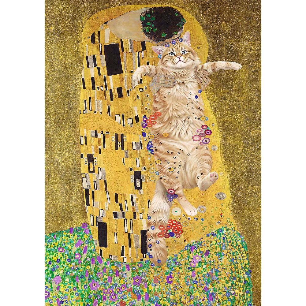 PUZZLE TREFL 1000 PURRFECT KISS [2]