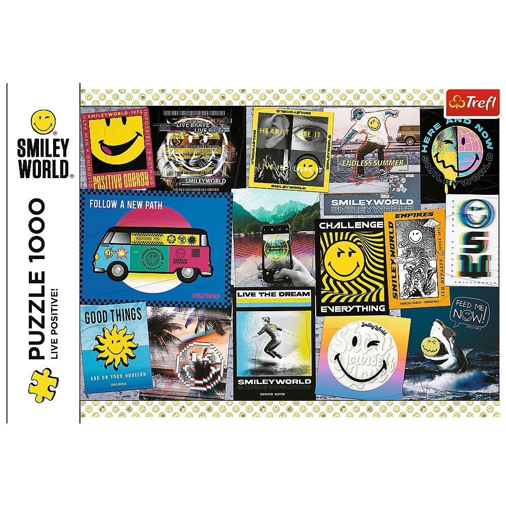 Puzzle Trefl 1000 - Trăiește Pozitiv [3]