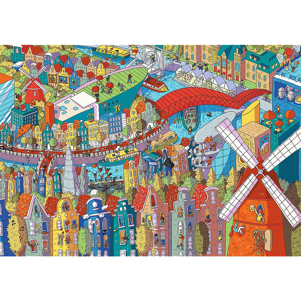 Puzzle Trefl 1000 Uft Eye Spy Amsterdam [2]