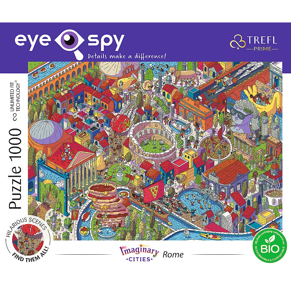 Puzzle Trefl 1000 Uft Eye Spy Roma [3]