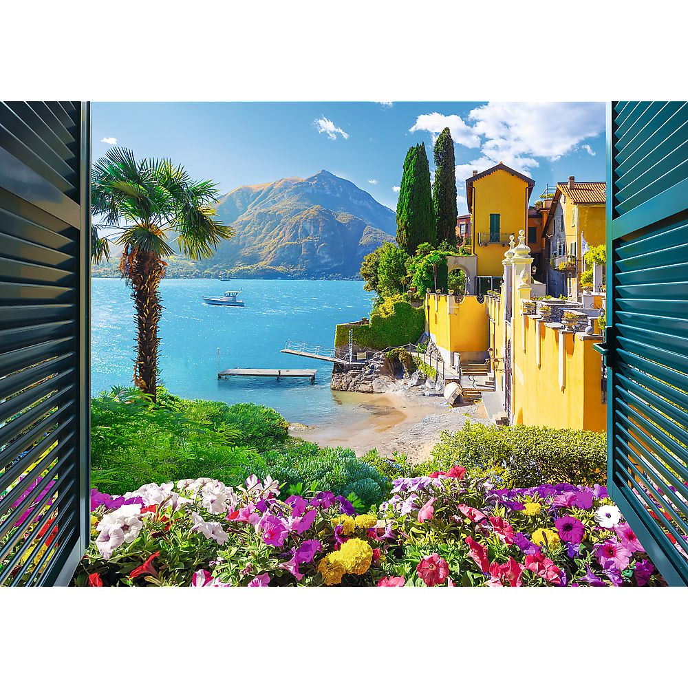 PUZZLE TREFL 1000 VEDERE LACUL COMO [2]