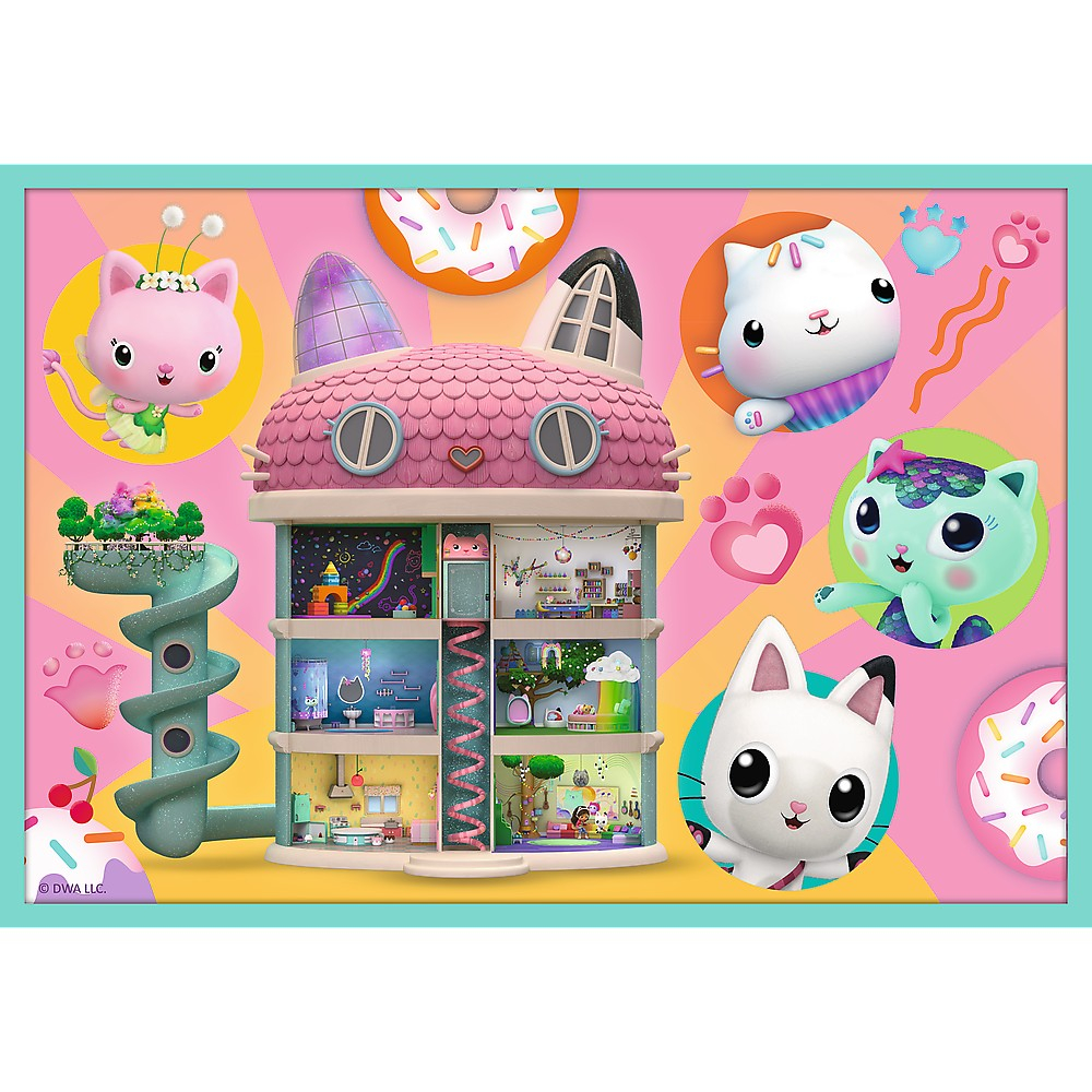 Puzzle Trefl 10 în 1 - Gabby's Dollhouse: În Universul lui Gabby [7]
