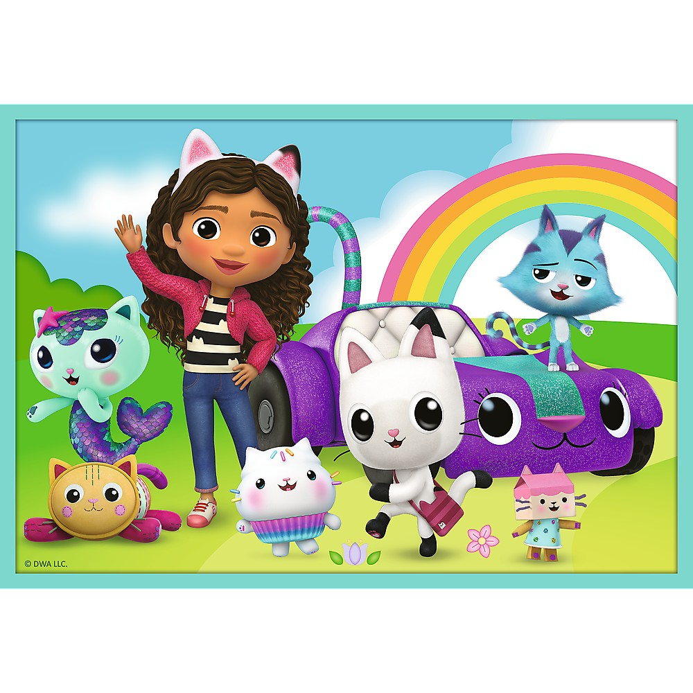Puzzle Trefl 10 în 1 - Gabby's Dollhouse: În Universul lui Gabby [9]