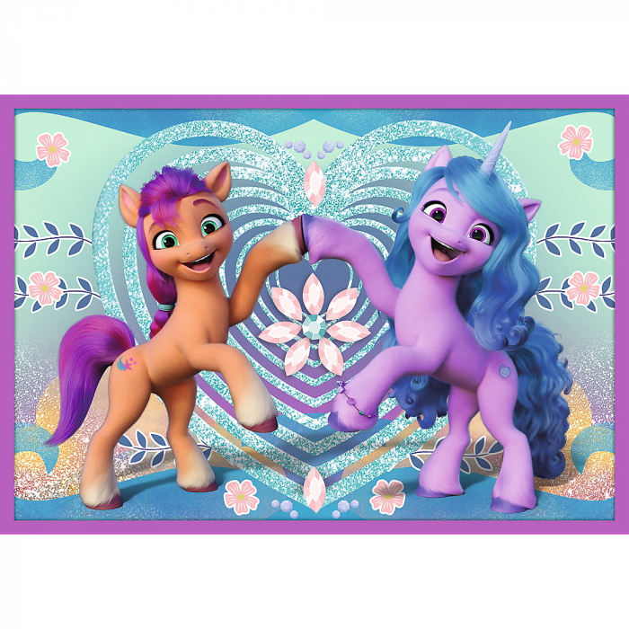 Puzzle Trefl 10in1 My Little Pony - Poneii Strălucitori  [2]