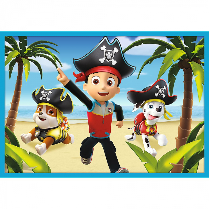 Puzzle Trefl 10in1 Patrula Cățelușilor Echipa Cățelușilor [6]