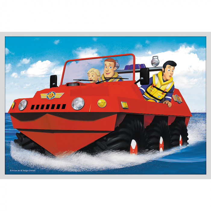 Puzzle Trefl 10 în 1 Pompierul Sam - Salvările Pompierului Sam [5]