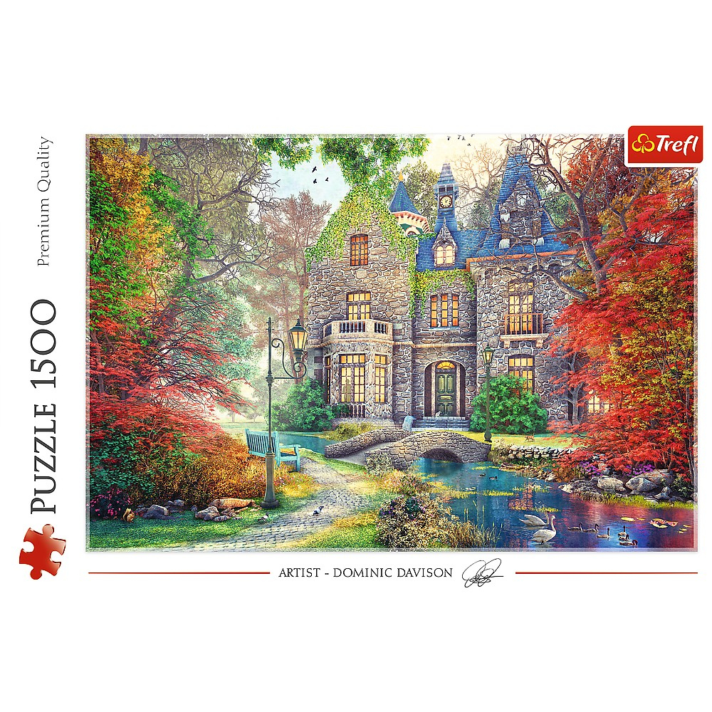 Puzzle Trefl 1500 Conac De Toamna [3]