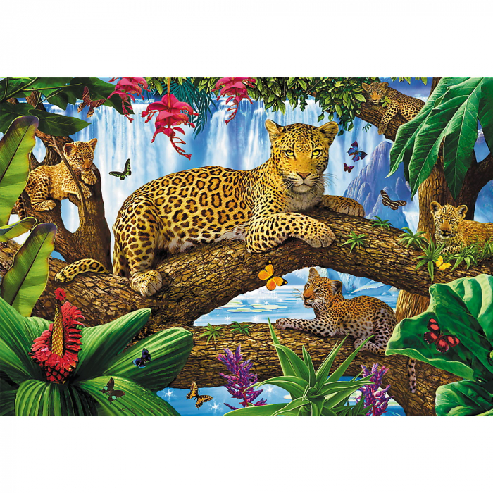 Puzzle Trefl 1500 Jaguar într-o Pauză Odihnitoare  [2]