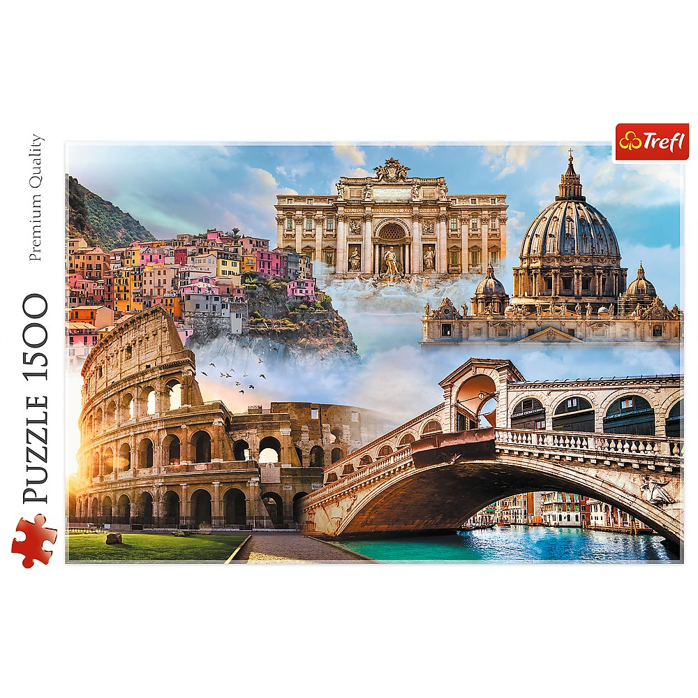 Puzzle Trefl 1500 Locuri Favorite Din Italia [5]