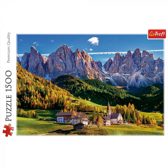 Puzzle Trefl 1500 Munții Dolomiți  [3]